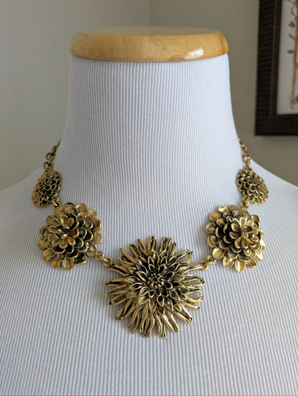 Lucky Brand Chrysanthemum Necklace